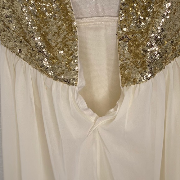 Sequined Halter Dress - Picture 3 of 4